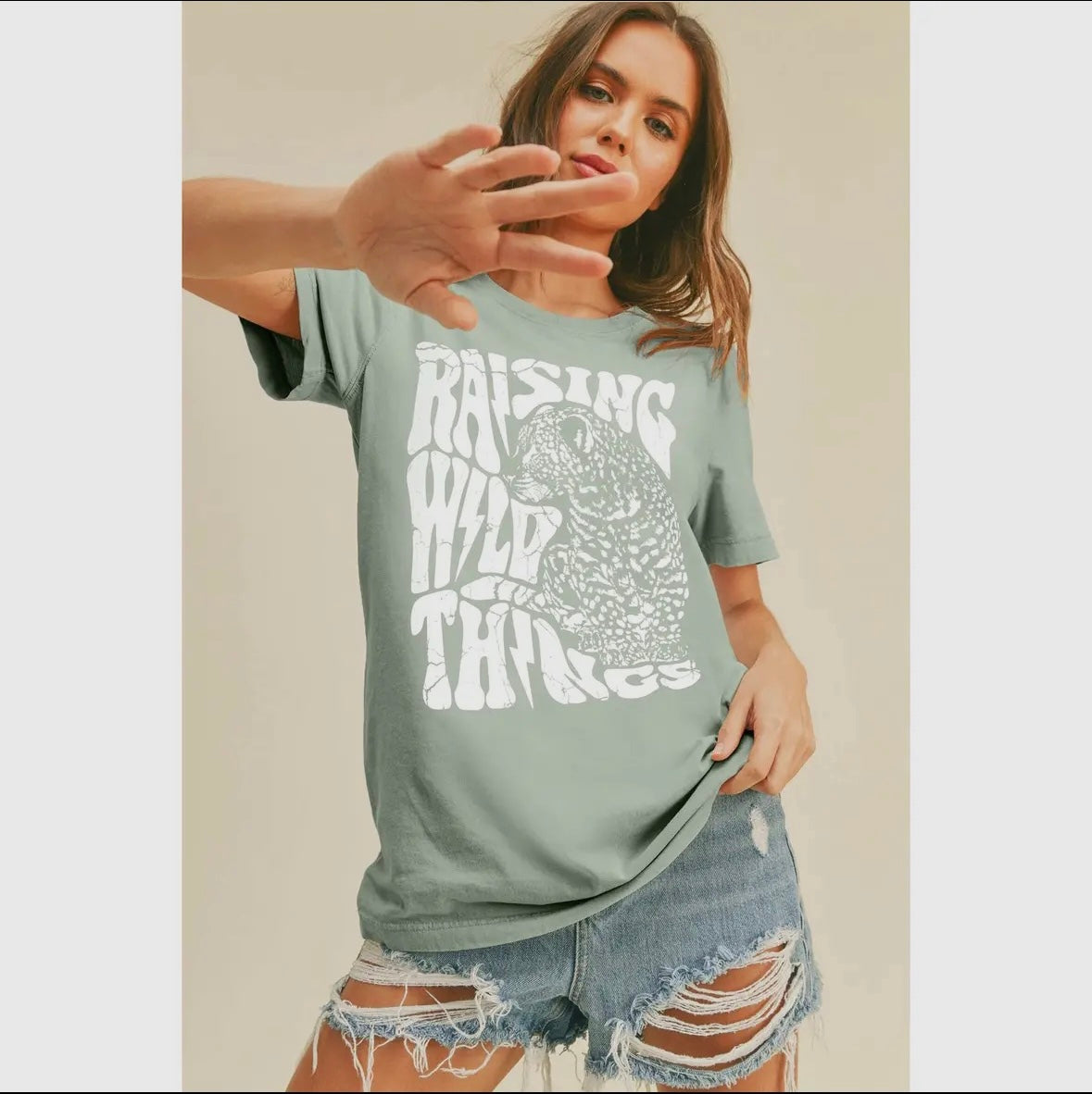 Raising Wild Things Graphic Tee