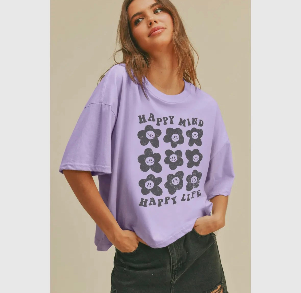 Happy Life Graphic Tee