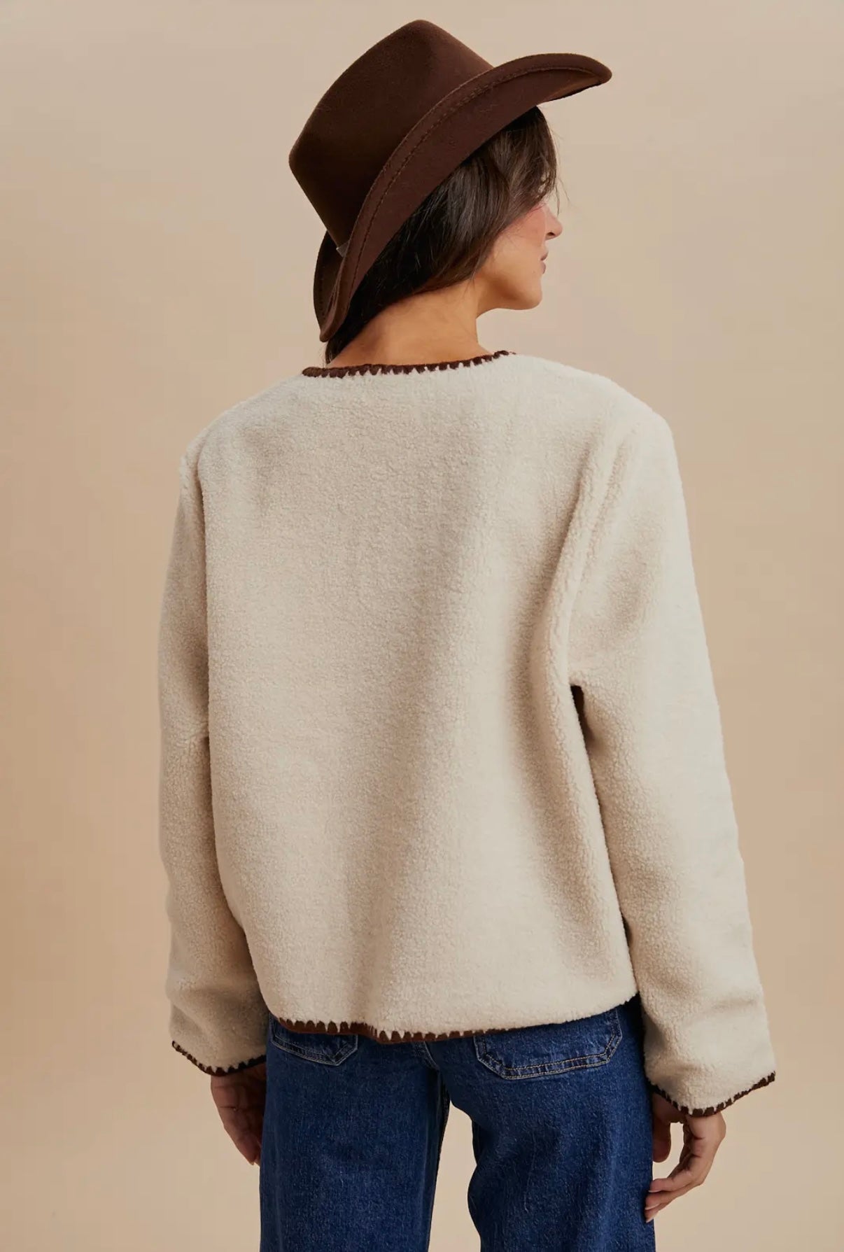 Laine Sherpa Cardigan