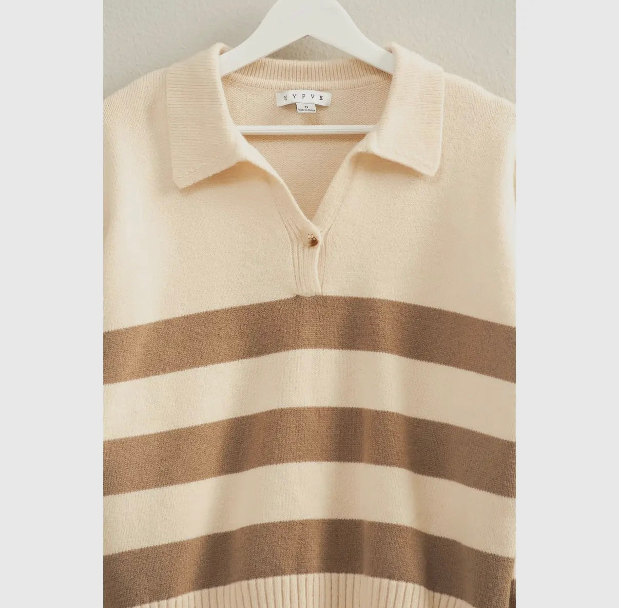 Kaia Polo Collar Sweater