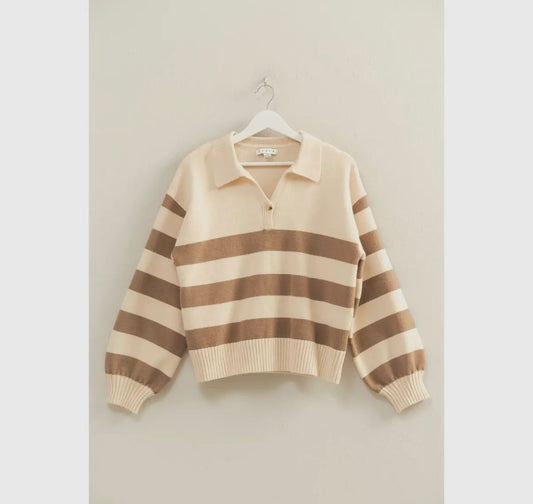 Kaia Polo Collar Sweater