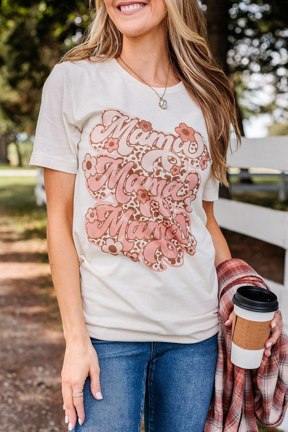 Mama Floral Graphic Tee