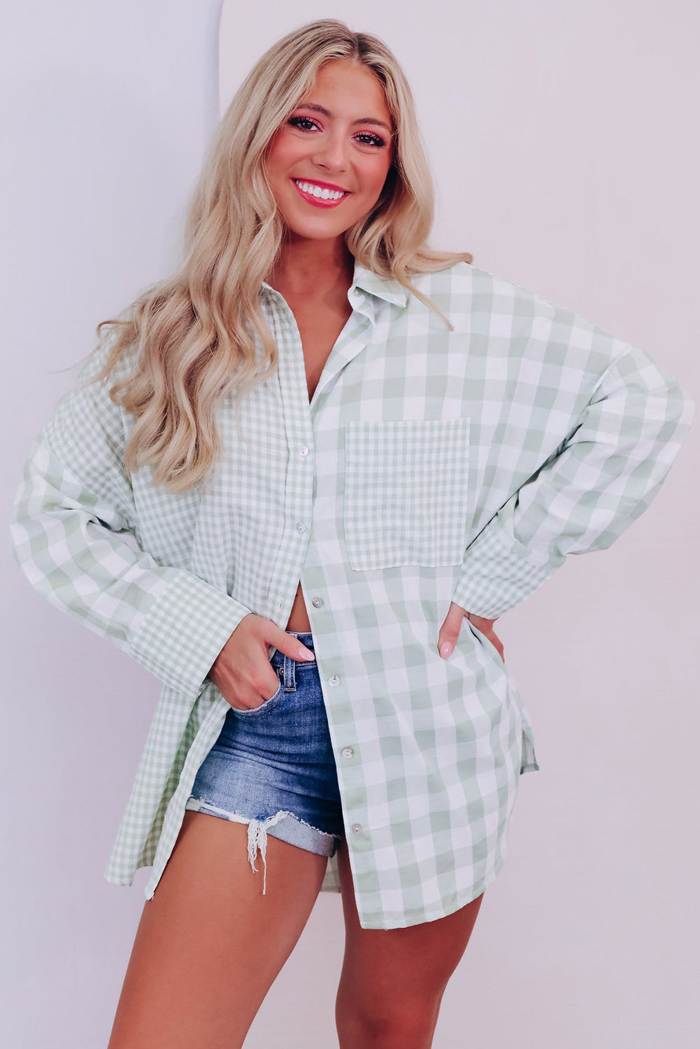 Tatum Button Down - Green